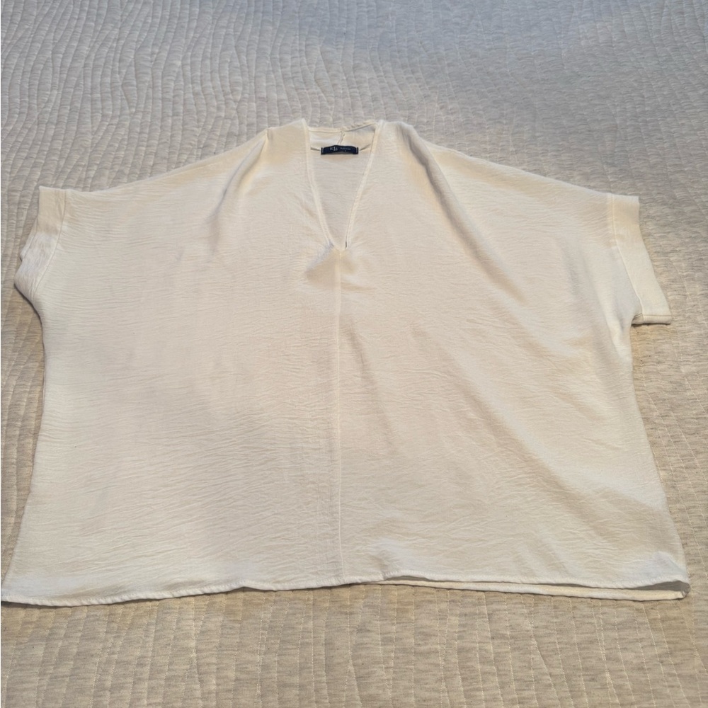 Elegant Cream Women's Top
